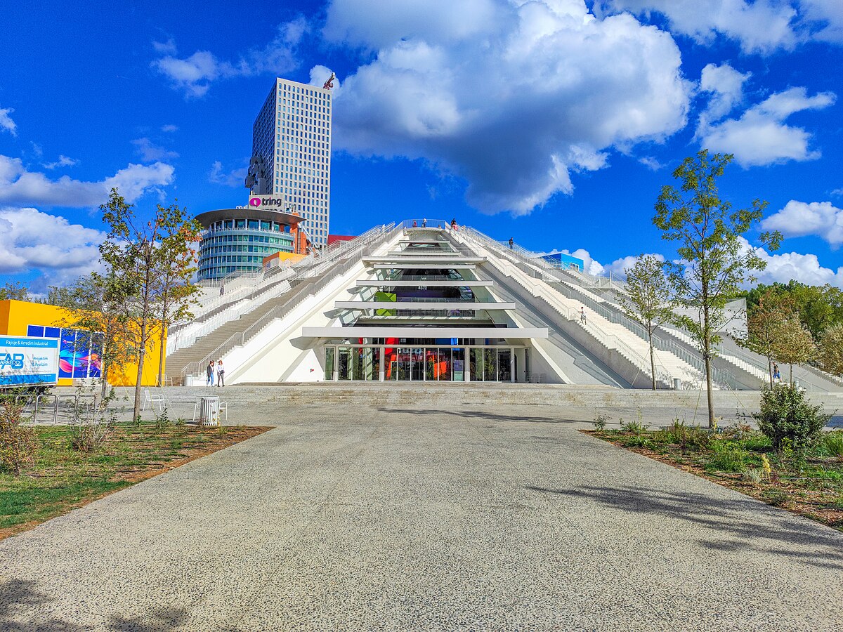 6.The Pyramid of Tirana